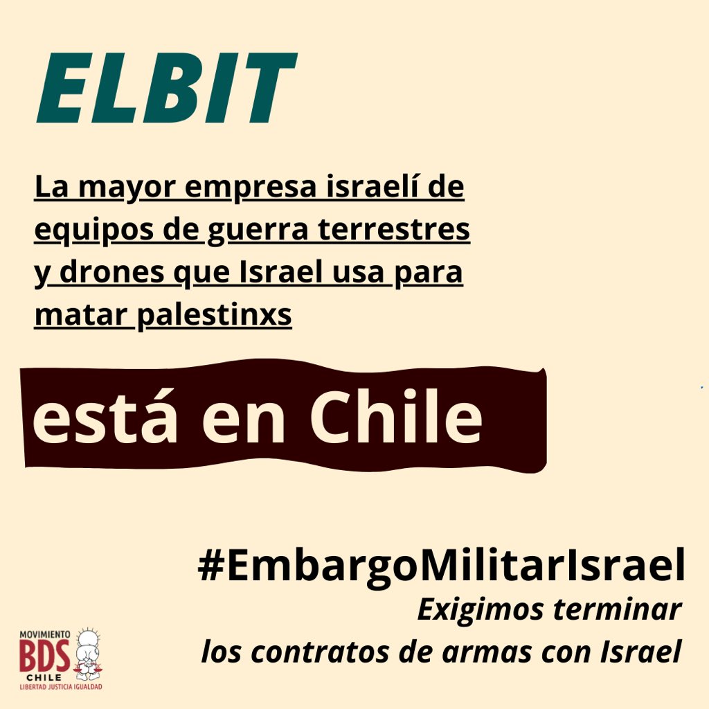 Tras 10 meses de genocidio, insistimos en la necesidad de tomar acciones reales contra este crimen. Hemos llamado y seguiremos insistiendo con más fuerza al gobierno por el cese de compra de armas a Israel
 #embargomilitarisrael 
#stopgenocide #cesealfuegoya #genocidioengaza🇵🇸