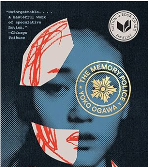 Just finished "The Memory Police" by Yoko Ogawa. It's a quiet story of a small group of people on a mysterious island suffering the gradual disappearance of objects, and their memories, from flowers to ships to... all enforced by the ominous Memory Police. Haunting.