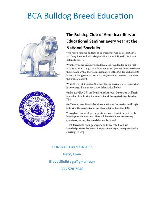 realbca's tweet photo. Bulldog Nationals is coming soon!  Full details can be found at https://t.co/dpcpRafAO9 https://t.co/zycBwYHwer