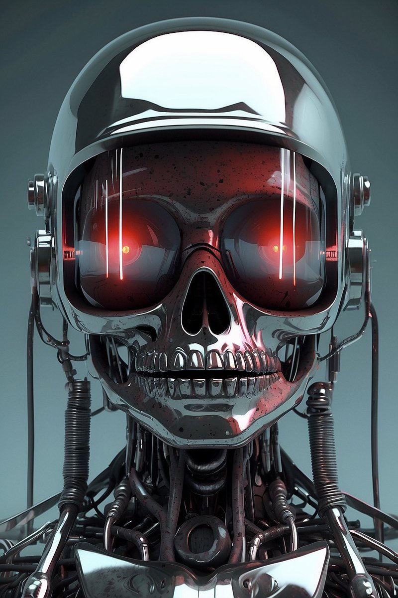 delcopapi's tweet image. QT your Robot Art