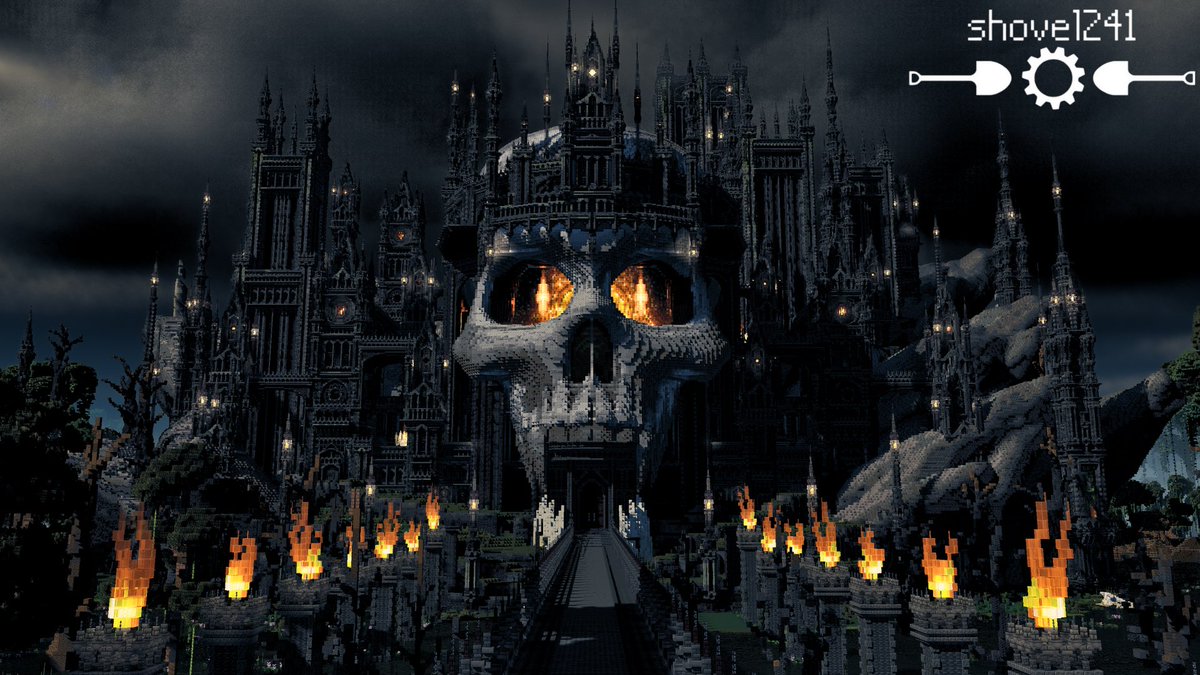 Wraithra Skull Prison
#Minecraft #Minecraftbuilds #minecraft建築コミュ 
I’m gonna be honest, I forgot I had this account. Before I forget again here’s the most recent project! Check out the full video on YouTube!