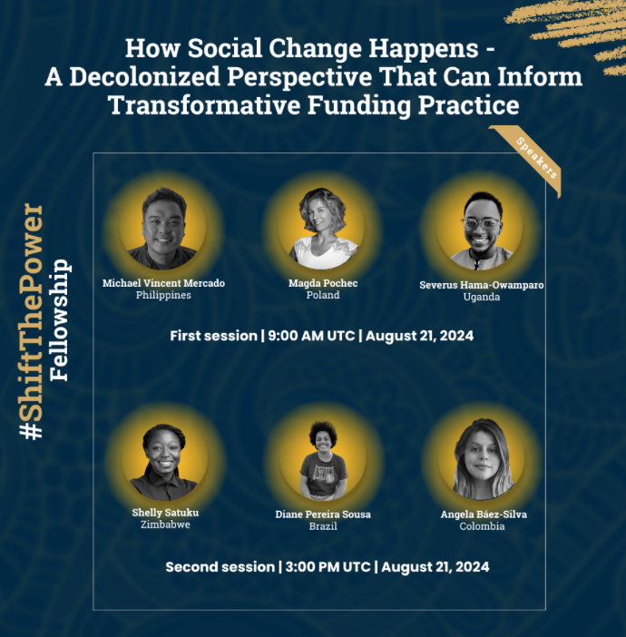 🔥👩🏾‍🔧 Change isn’t a buzzword — it’s a movement. Join 2023 #ShiftThePower Fellows as talk about  dismantle old narratives, forge new paths and the ways in which change is happening. 

🔗shiftthepower.org/event/how-soci…