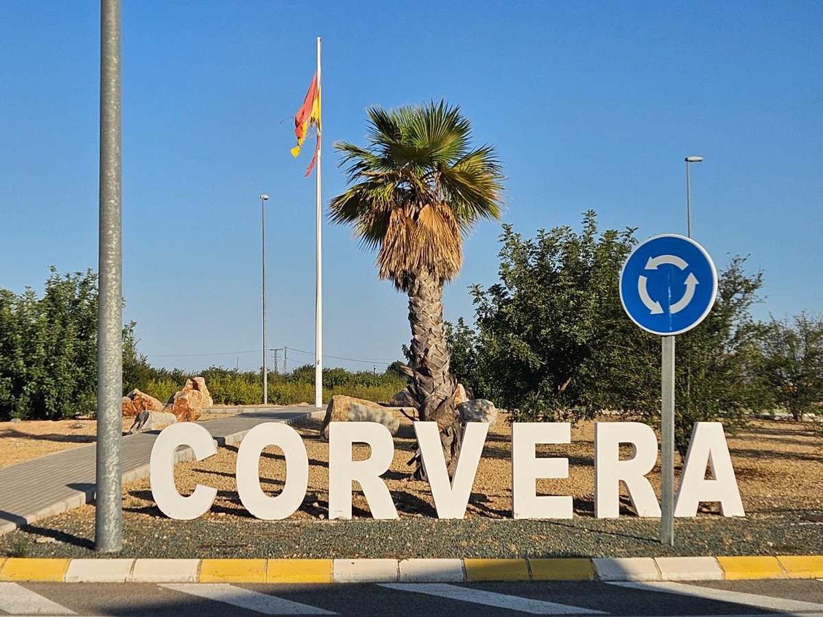 A_SanchezColl's tweet image. Dolor de verla Así. Corvera (MURCIA)