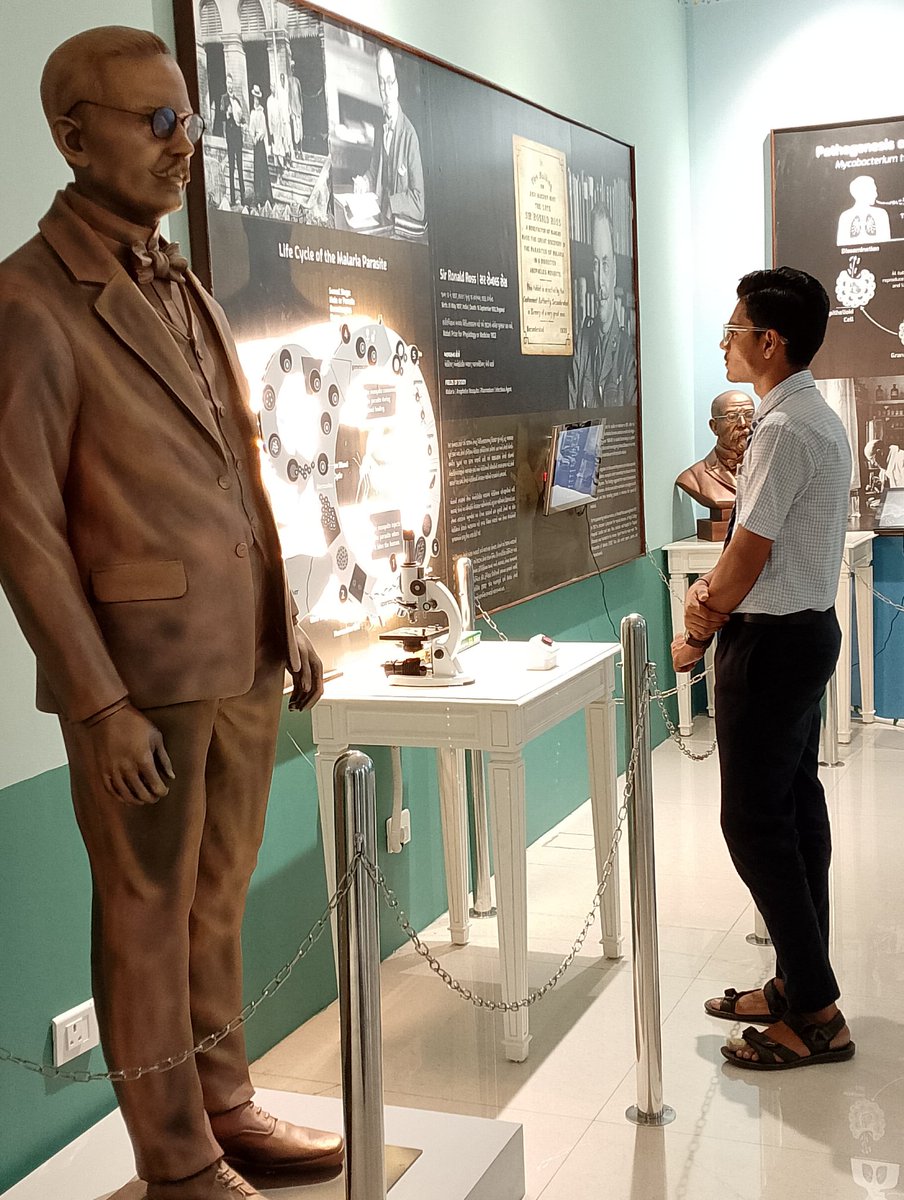 krupaba_pa67368's tweet photo. #WorldMosquitoDay is celebrated in memory of #SirRonaldRoss, a #BritishDoctor who discovered that the female #Anopheles #mosquito transmits #malaria on August 20, 1897. Dr. Ronald Ross named this day as 'Mosquito Day'. #RscBhavnagar celebrate these day in #Nobelprizegallery https://t.co/SktZE5bQM2