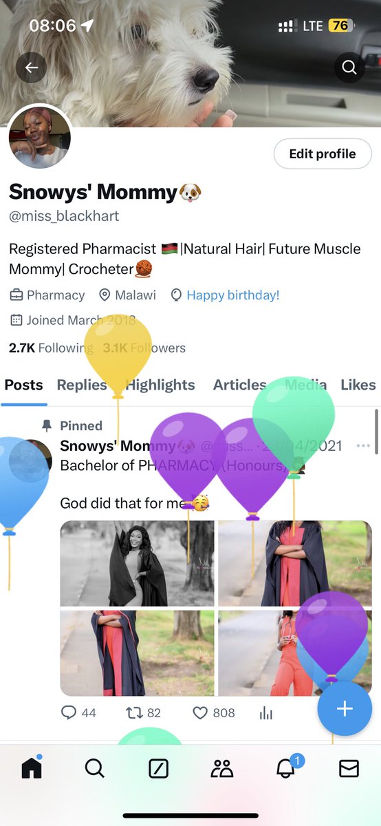 Snowy's Mommy🐶 tweet media