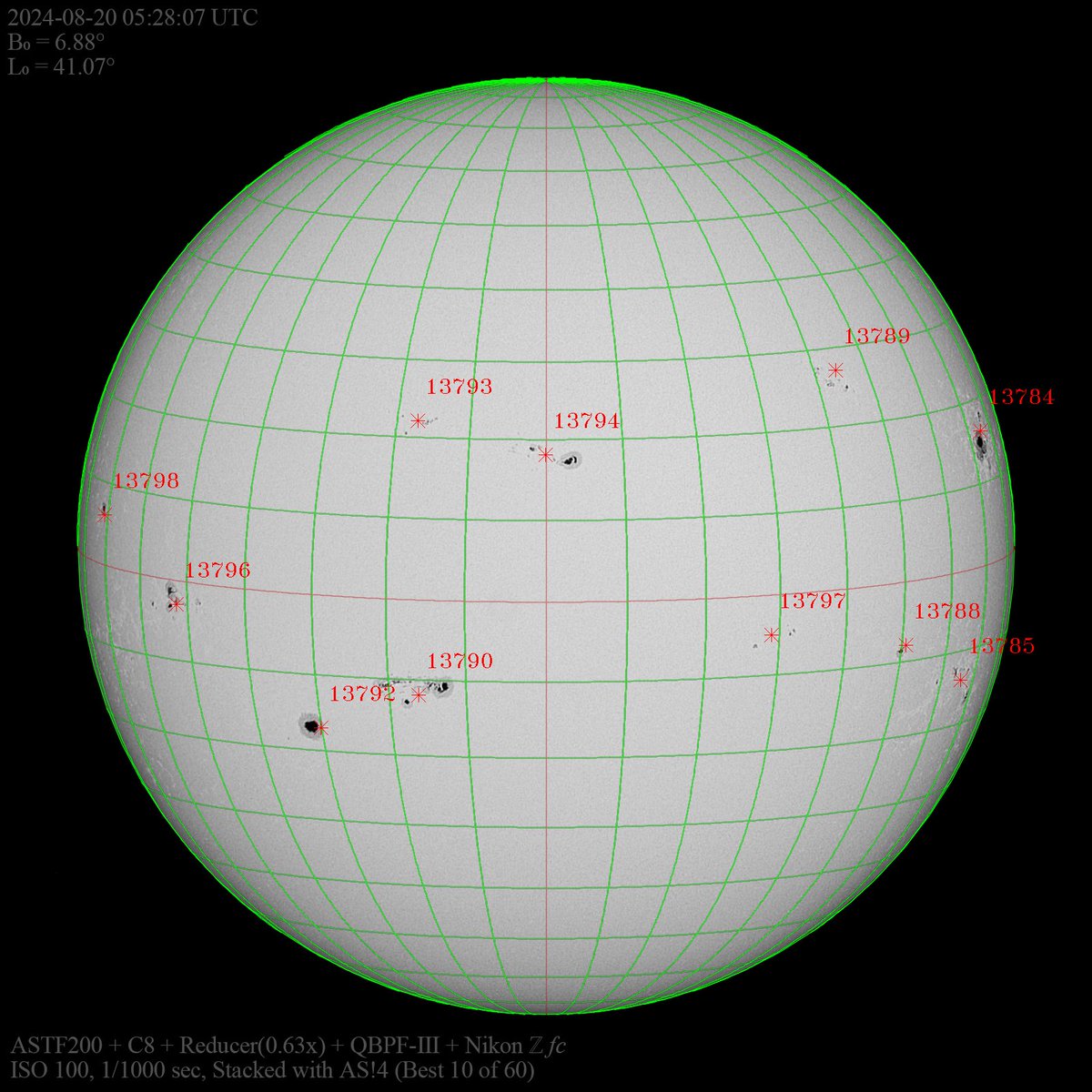 tahiti_express's tweet photo. #Sunspot 2024-08-20 14:28:07 UTC+9
午後から良く晴れた。昨日までより若干過ごし易い。

#Sun #ASTF200 #C8 #QBPF #Zfc #愛知県尾張旭市 #Japan
https://t.co/IdOXbnBI7A https://t.co/Fhzh8oVSmR