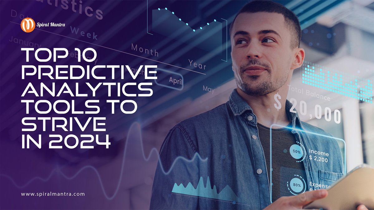 spiral_mantra's tweet image. From insights to action—explore the best predictive analytics tools of 2024 that can transform your data into powerful predictions! 

Get In touch at spiralmantra.com or Sales@spiralmantra.com

#spiralmantra #predectiveanalytics #predictiveanalyticstools #predectivetools