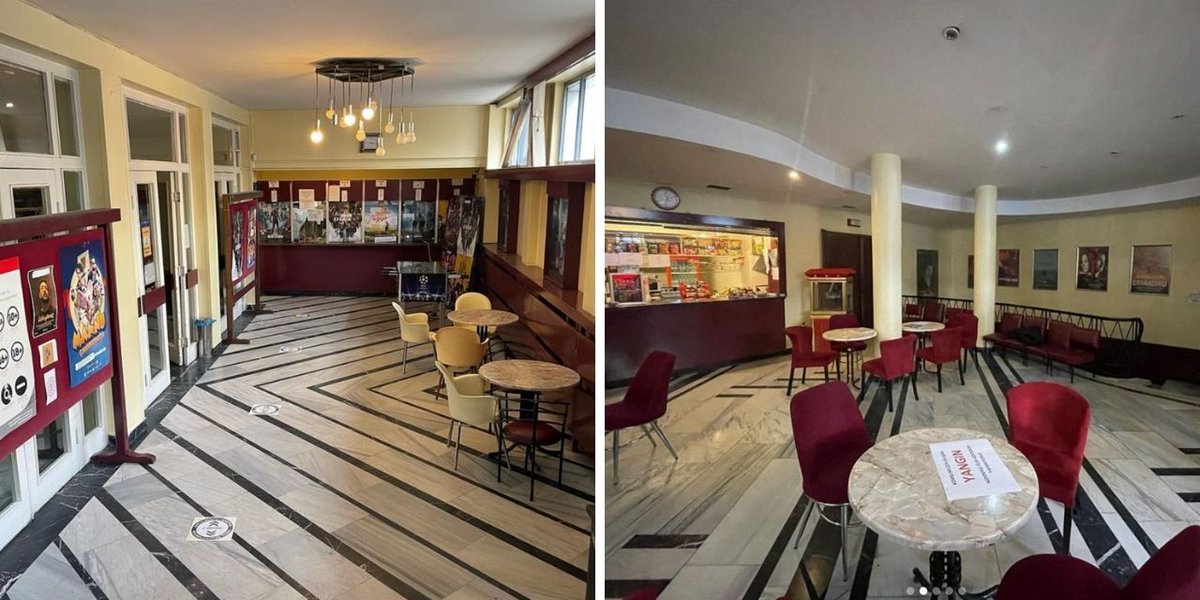 📽️ Ankara hafızasını yitirmeye devam ediyor: Kızılırmak Sineması kapanıyor 

➡️ Ankara'nın 1960'lardan beri kültürel simgelerinden olan Kızılırmak Sineması, bulunduğu apartmanın yıkılacak olması nedeniyle kapanıyor.