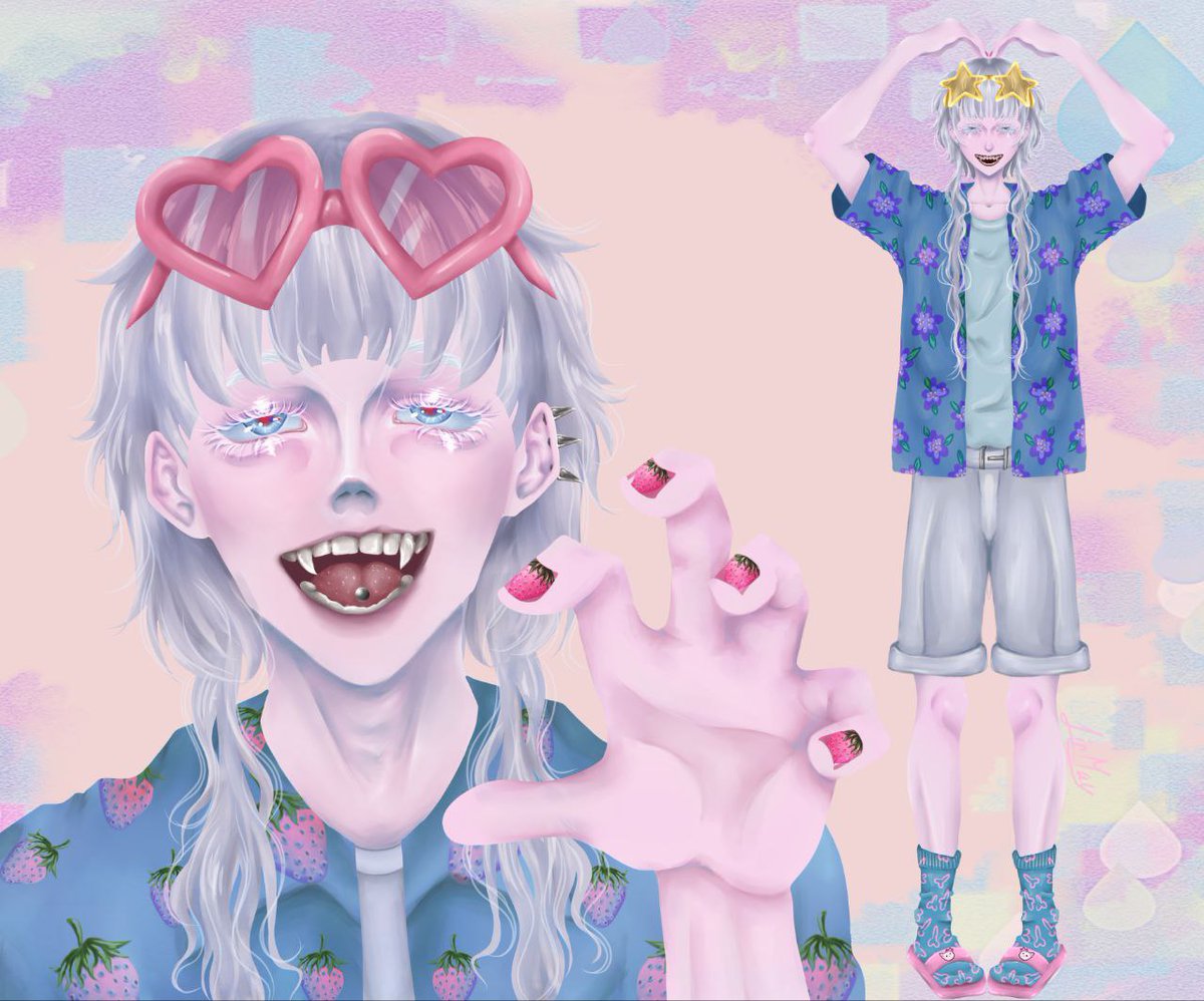 LinMayua's tweet image. A lot has changed in these 2 years, so... I suggest you get to know my Twitter mascot 🥰🧛🏻‍♂️