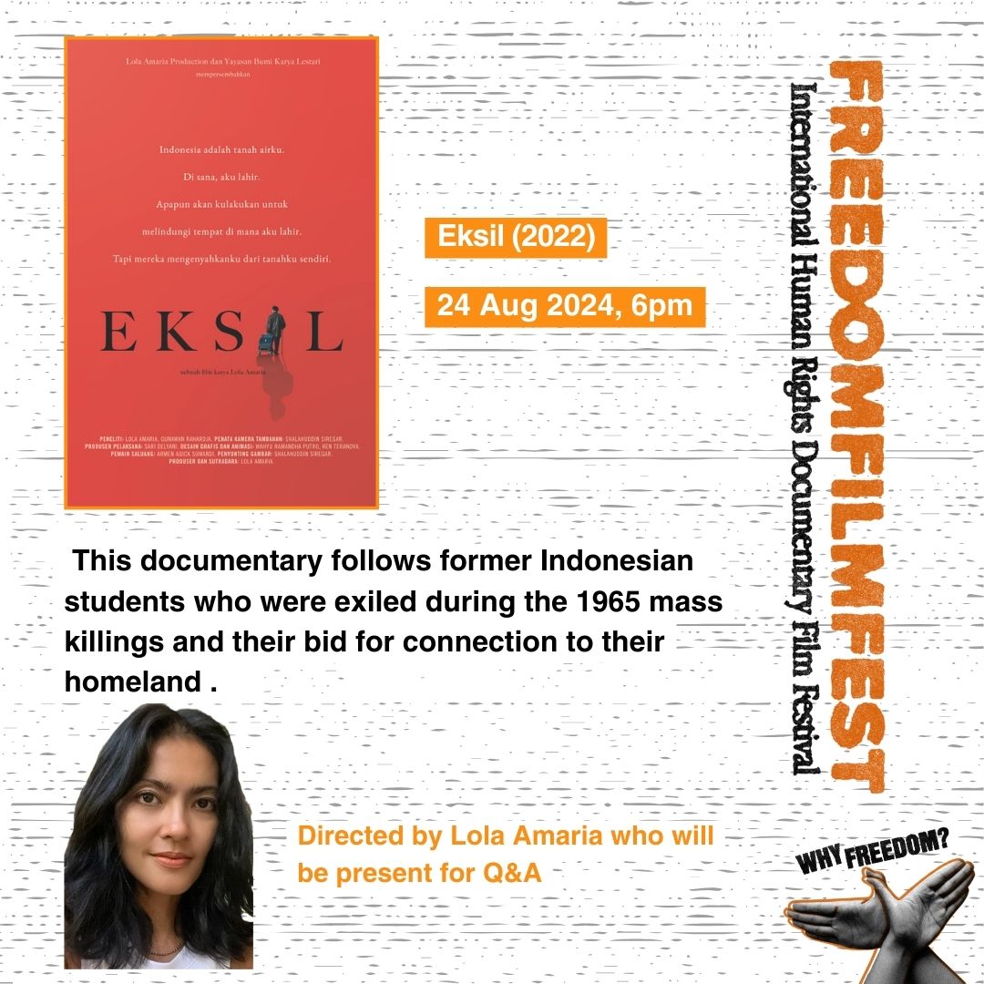 [Announcement]

Tired of the options on streaming services? Check out these documentaries at #FFF24! 
From heart-warming to thought provoking, there’s something for everyone. Book your passes: cloudjoi.com/org/freedomfil…
<a href="/LolaAmaria/">Lola Amaria</a>