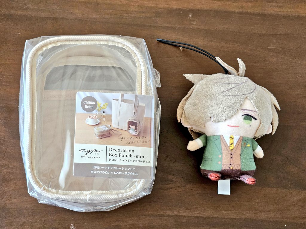 myfa デコレーションボックスポーチ ミニ 内側サイズ：H115×W85×D55mm