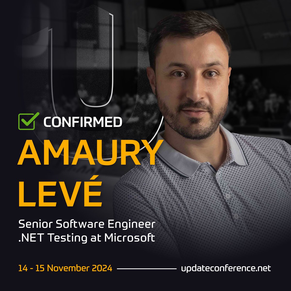 update_conf's tweet photo. #UPDATECONFERENCE | 🚀 Thrilled to reveal that Amaury Levé @Evangel1nk , the owner of MSTest and a key developer at @Microsoft, will be joining us at Update Conference Prague 2024! 🌟

As the architect of the new Testing Platform (MSTest Runner), Amaury has been instrumental in shaping the future of testing tools at Microsoft. A top 3 contributor to roslyn-analyzers and a long-term contributor to Roslyn, Amaury is also a passionate advocate for F# and open-source development.

Don’t miss the chance to gain insights from one of the leading minds in software testing and development! 🎯💡 https://t.co/Srym6lHZj9

#MSTest #Roslyn #FSharp #OpenSource #UpdateConf
