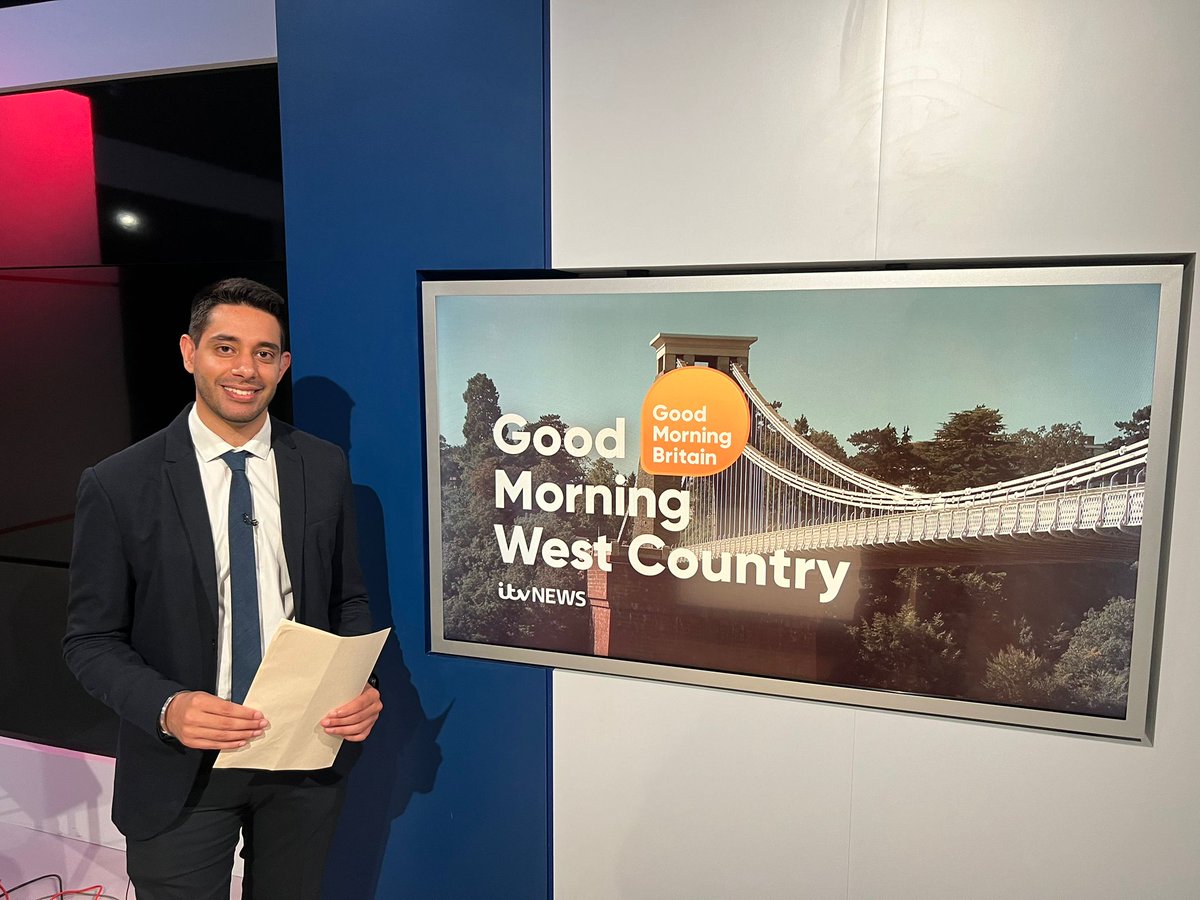 Naryan Branch (@naryanbranch) on Twitter photo Tune in to <a href="/GMB/">Good Morning Britain</a> just after 8am to hear <a href="/itvwestcountry/">ITV News West Country</a>'s headlines, including:
π The former Mayor of Truro's 500 mile journey around the Cornish coast
π Ed Slater's <a href="/gloucesterrugby/">Gloucester Rugby π</a> teammates cycling 350 miles in 24 hours for MND awareness
π€ The world's best Elvis impersonator Tune in to <a href="/GMB/">Good Morning Britain</a> just after 8am to hear <a href="/itvwestcountry/">ITV News West Country</a>'s headlines, including:
π The former Mayor of Truro's 500 mile journey around the Cornish coast
π Ed Slater's <a href="/gloucesterrugby/">Gloucester Rugby π</a> teammates cycling 350 miles in 24 hours for MND awareness
π€ The world's best Elvis impersonator