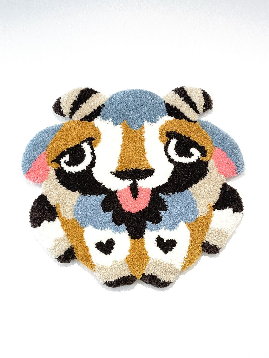 nokhookdesign's tweet photo. New artwork, 🖼️
The baby goat 🐐 design by Ken Hamala
Technique: punch needle .
Size 54 cm.
Price 5,500 THB.
Please dm us if you want it
#punchneedleart #nhdstudio #localart #characterdesign #handmade #artgallery #artrug #carpetart #goat https://t.co/vqF6p1mXzl
