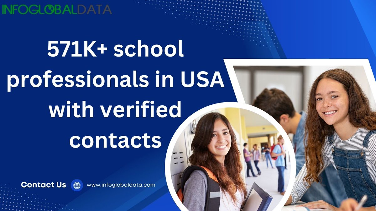 Charlesjaxon01's tweet image. Unlock Opportunities With Our Comprehensive Schools Email List
infoglobaldata.com/database/schoo…
#schoolemaillists #schooladministrator #schools #universityemaillist #collegesanduniversities #college #education #emailmarketing #emailist #b2bleadgeneration #marketingstrategy #InfoGlobalData