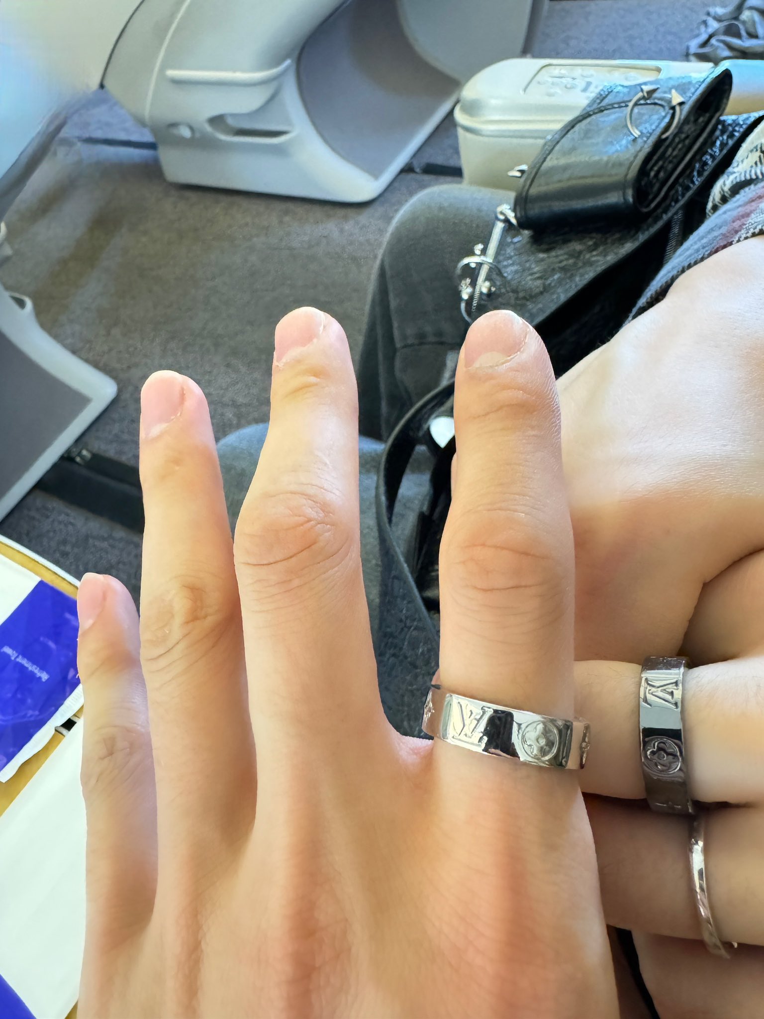 [Louis Vuitton]★(LV Mosaic) Thin Ring LV Mosaic Thin Ring S00 - Men - Fashion Jewelry | LOUIS