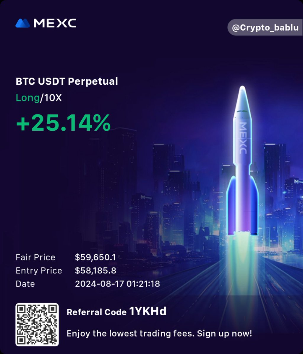 Cryptofxbablu's tweet photo. Hey 👋GM, FM.. 
I shared #Bitcoin long trade at 58250 on 16th August, now we have done almost 4 Targets successfully 😎#Btc #pridiction  accuracy 99%
More soon join us like this trades &amp; updates 👉 https://t.co/vh1miMeGSE…
#GaryGensler #CryptoCommunity #ElonMusk #Chicago #Trump https://t.co/qvlNKLP689