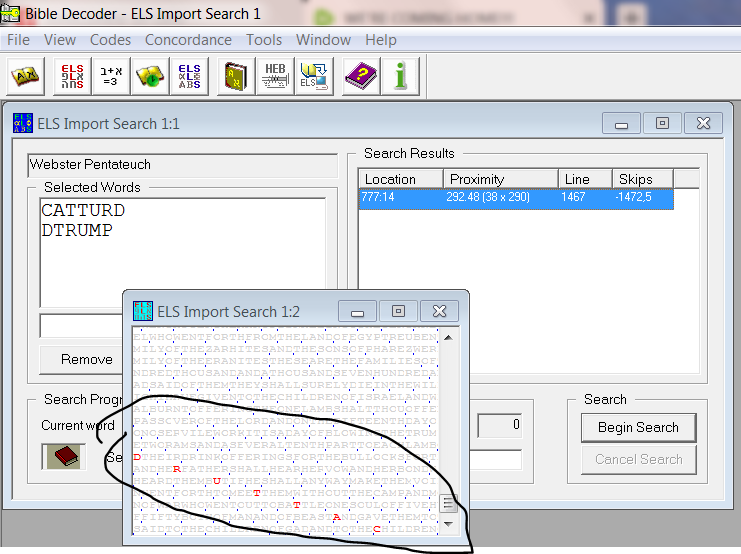 SototG's tweet image. @catturd2  God knows you. 
He encrypted you in the #BibleCode