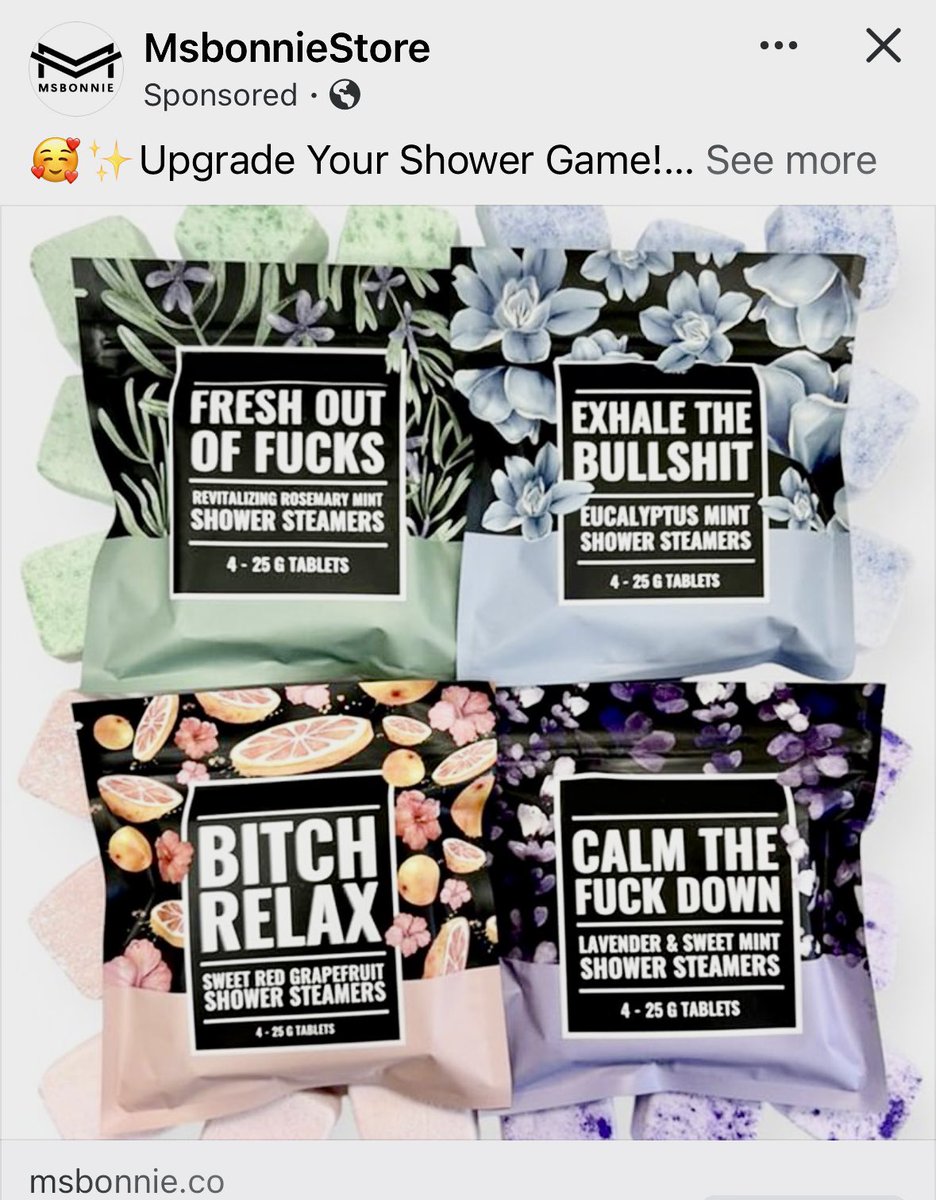 ScarlettYoli's tweet photo. Pretty sure I could use any one of these on any given night. I think tonight’s choice would be #FreshOutOfFucks https://t.co/jW6PXPPZpN