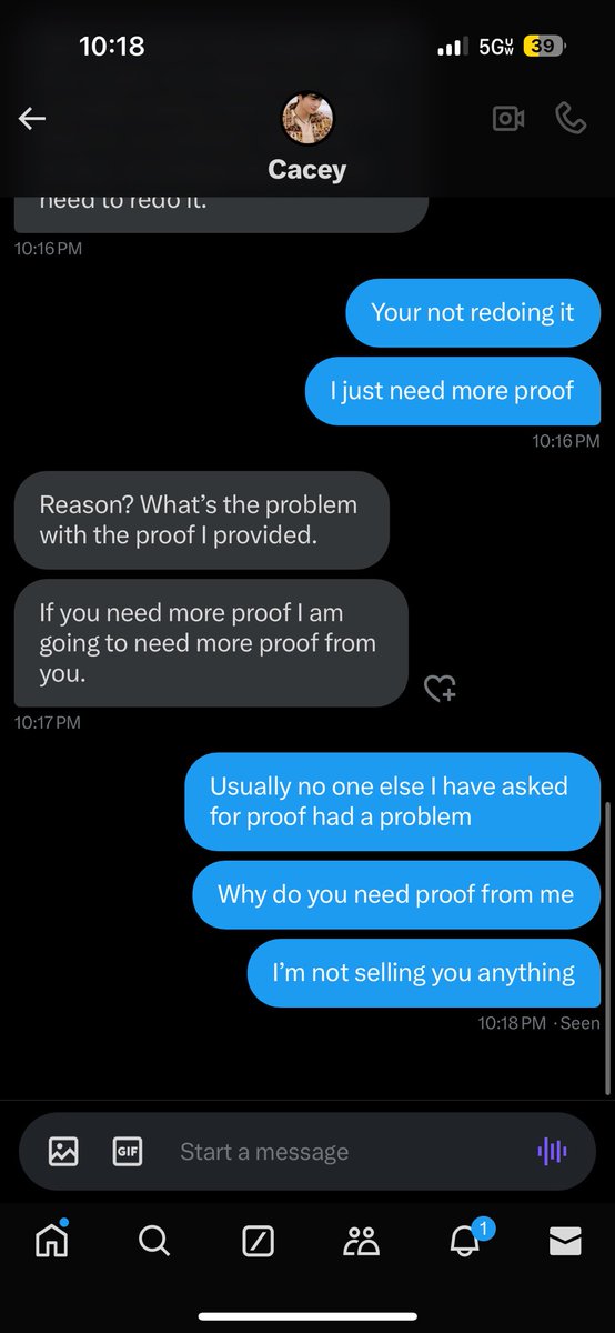 LolAngie101's tweet photo. HUGE SCAMMER WOULDNT COOPERATE ON GIVING ME MORE PROOF @Andora980 
She said I need to give her proof I’m not giving her shit bc I’m just trying to buy not trade nor sell
#SEVENTEEEN #Seventeenconcert #SEVENTEENTICKETS https://t.co/TGxCMYQT3X