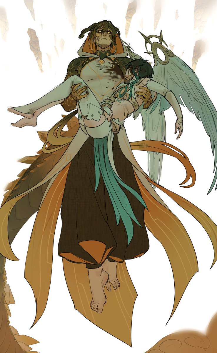 Kallynnei's tweet photo. Sometimes I feel insecure about my art for making these messy drawings instead of render pieces, but seeing all the love that drawings like this receive makes me so happy ;;<3 + https://t.co/pWMH9jzlUC