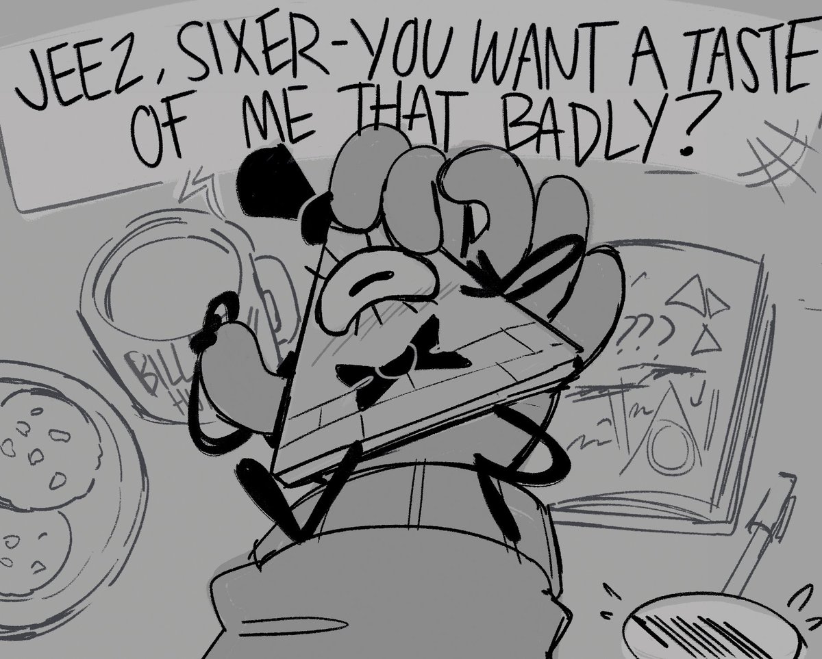 splattedbykate's tweet photo. comic i made while i was hungry... teehee #billford #gravityfalls SORRY!!!!! https://t.co/u4xSIqV5Gr