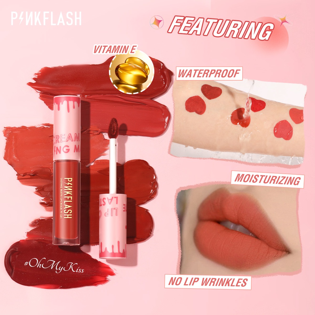 ShopeePromoID's tweet photo. ✨ PINKFLASH Matte Lipstik Lembut Tahan Lama Pelembab Pigmentasi Tinggi 21 Colors✨

Gercep 👇                
https://t.co/kXiujkNz0w https://t.co/t6M374reZ4