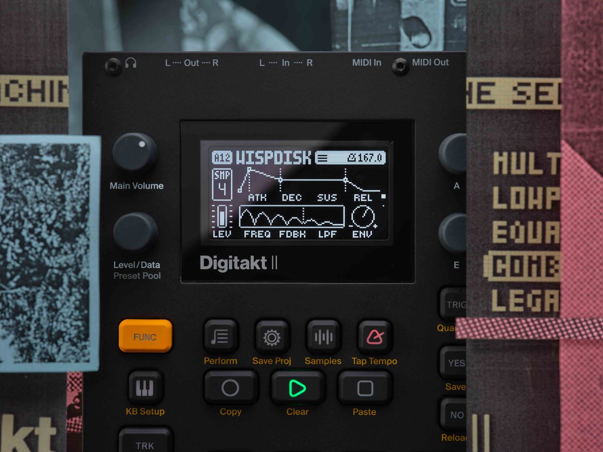 ElektronJapan's tweet photo. ショップにてElektron Digitakt IIが 即納可能です!リンク → https://t.co/S1xQDKDK6Z #Digitakt #Digitaktii #Digitakt2 #Elektron https://t.co/C3bRsRKiTX