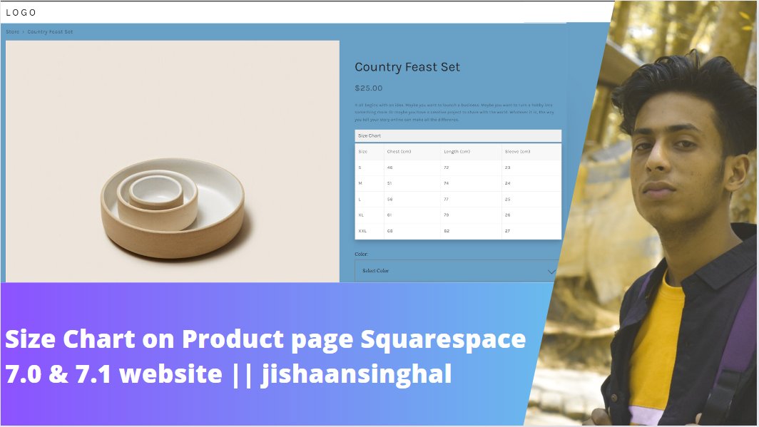 jishaan_singhal's tweet image. Size Chart on Product page Squarespace 7.0 &amp;amp; 7.1 website ||  jishaansinghal

fiverr.com/s/m5d9omV

#sizechart #sizechartonsquarespaceproductpage
#jishaansinghal #awesomeprogressbar #squarespace #fix #bugfix #customcode #fixwebsite #addnewfeatures #premiumpluginsquarespace