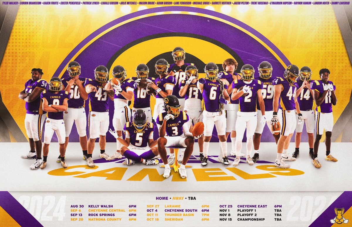 Camels_FB's tweet photo. The 2024 season is here!
Join us this Friday, August 23rd, for our 2024 Fan Day and Soap Scrimmage!
Posters will be available to document this incredible senior class!
Festivities begin at 5:00 PM!
#CTEO /// #theBrotherhood https://t.co/ztpqUMpo9R