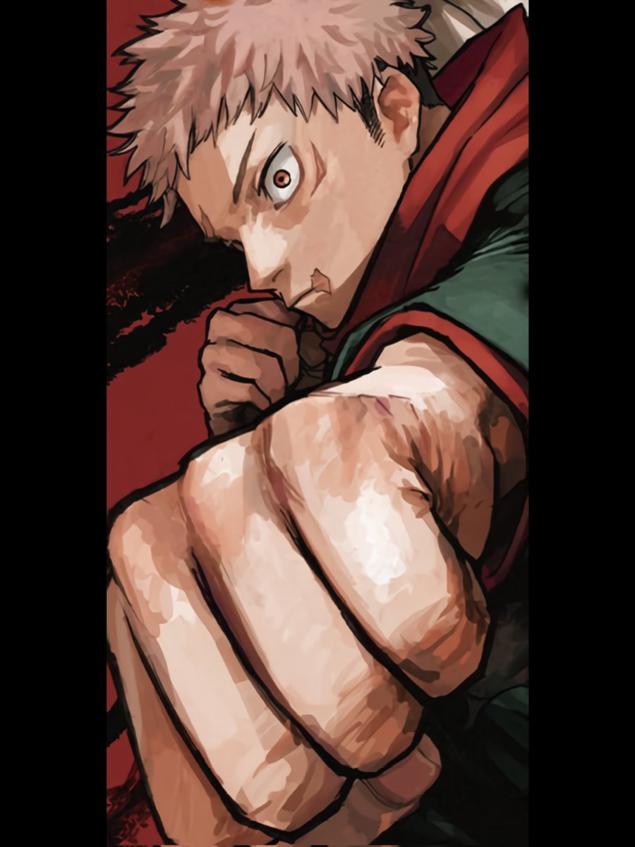 Go_Jover's tweet photo. New Yuji art by Kohei Horikoshi, author of My Hero Academia #JujutsuKaisen https://t.co/hZC8XfYGqQ