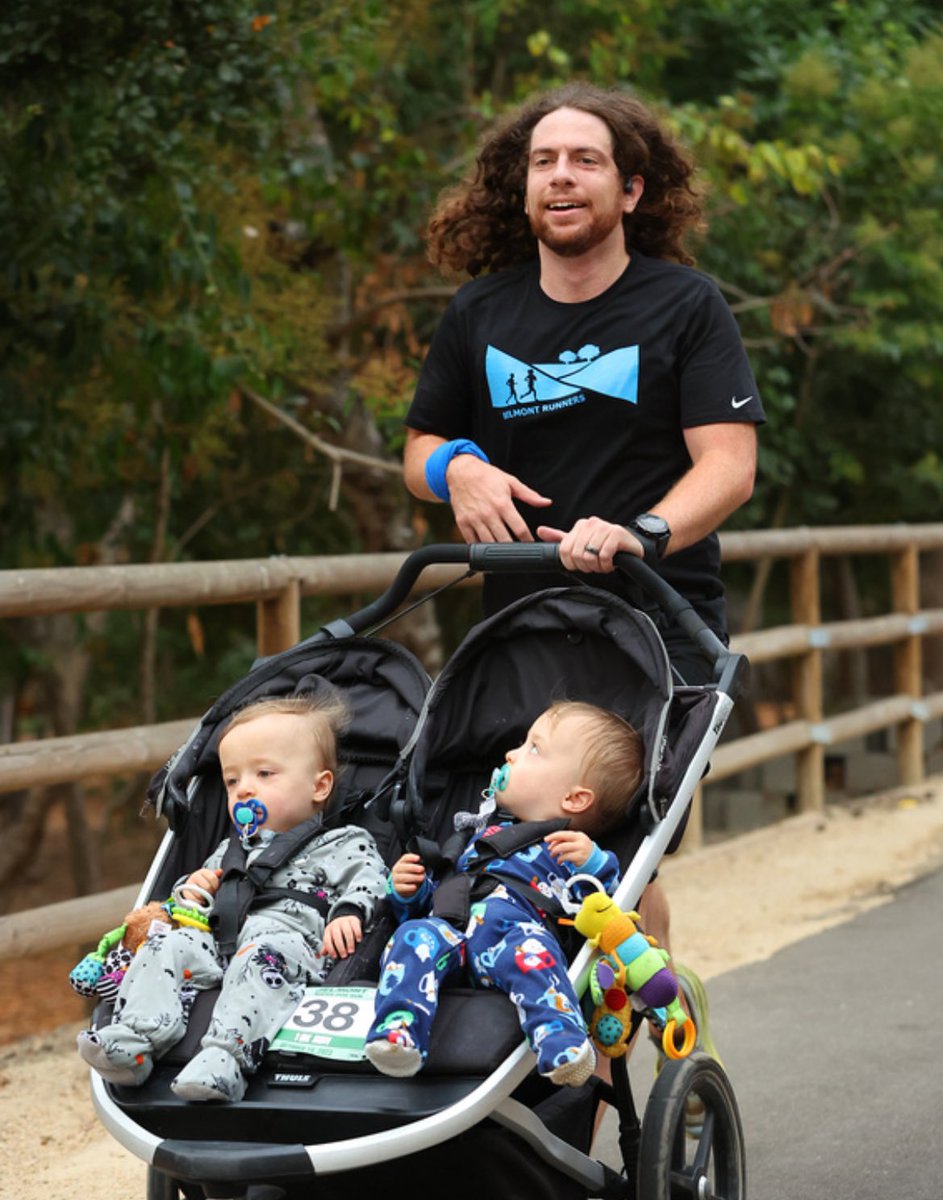Look at this powerhouse! Join us on October 12 and run our 1 mi kids/fido, 5k, and 10k!!