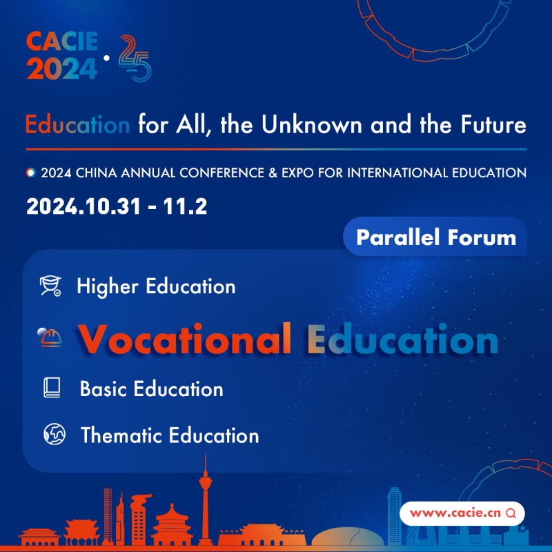 CACIEofficial's tweet photo. Do not hesitate to participate in #CACIE2024βs Parallel Forums focusing on vocational education!
Full agenda of CACIE Forums: https://t.co/Y0Ki6jTgku
Register CACIE Now: https://t.co/CUxvVqwrVx
#CACIE #Education #Expo #StudyinChina #ParallelForum #VocationalEducation