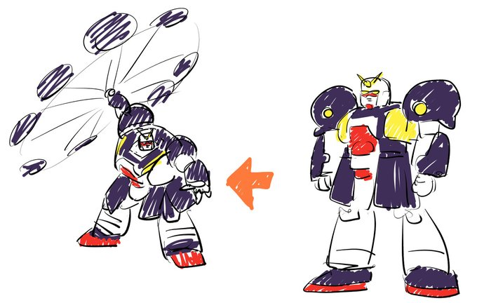 私の好きなボルトガンダムがトレンド入りしているので再アップ #ボルトガンダム 