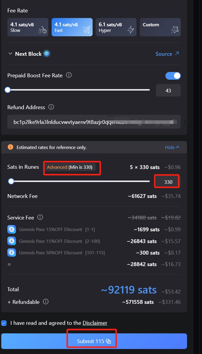 一🐟双吃，既可以打0号符文，又可以获得GeniiData积分！

在 <a href="/GeniiData/">GeniiData</a>多地址打
UNCOMMON•GOODS符文（0号符文）教程：
1⃣打开GeniiData官网:
geniidata.com/ordinals/home?…
2⃣点击Runes页面,选择 UNCOMMON•GOODS 点击Mint