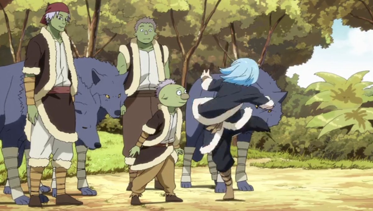 Natalie34787885's tweet photo. Rimuru kick Gobta for his dumb behavior.
#ThatTimeIGotReincarnatedasaSlime #ttigraas #TenseiShitaraSuraimuDattaKen #転生したらスライムだった件 #MinamiSatoru #RimuruTempest #Rimuru #Gobta #Rigur #Direwolves https://t.co/4jb2u0yCQy