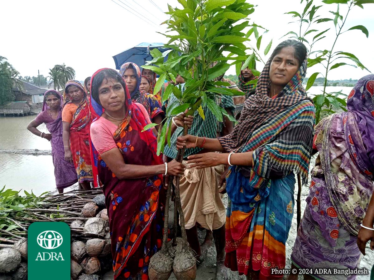 adrabangladesh's tweet photo. CEP in Dacope, Khulna, recently organized a sapling distribution event, where 3,240 mango tree saplings were distributed among the CBO and adolescent club members.

#ADRA #ADRABangladesh #ADRASweden #ADRASverige #SaplingDistribution #ClimateChange #CEPKhulna https://t.co/70ybREV1Y5