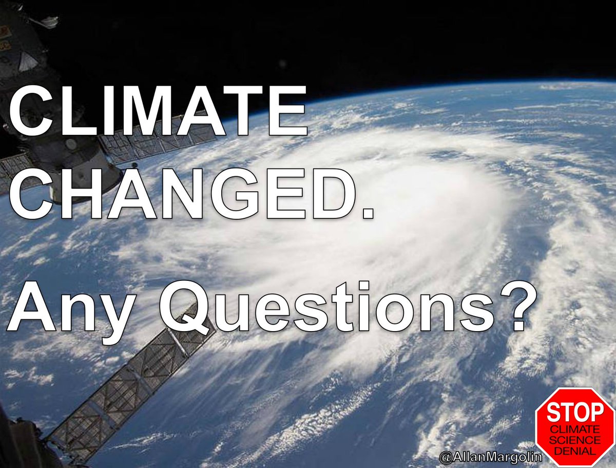 AllanMargolin's tweet image. #ClimateChanged - - Any Questions?