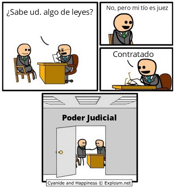 FreddyOliviery's tweet photo. Así la carrera judicial. https://t.co/e43DjKUCvs