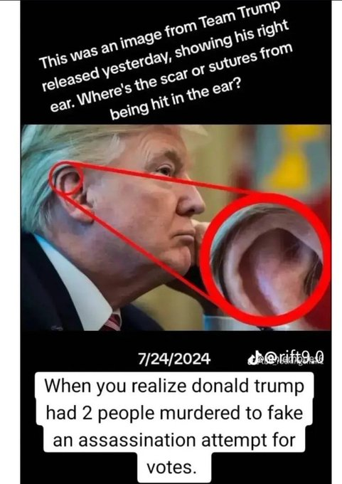 damn right it was staged, trump lies about everything, go to russia, what a loser, he murdered his MAGA<a href="/tag/groceries"class="tags"><span>#groceries</span></a><a href="/tag/trumpisalaughingstock"class="tags"><span>#trumpisalaughingstock</span></a><a href="/tag/commradeka"class="tags"><span>#commradeka</span></a>