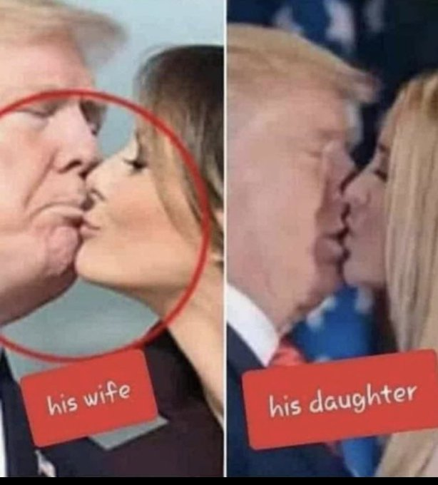 Ivanka -she let's her pedofile rapist dad, Donald Trump, grop, feel her up, eye her like a stalker in<a href="/tag/groceries"class="tags"><span>#groceries</span></a><a href="/tag/trumpisalaughingstock"class="tags"><span>#trumpisalaughingstock</span></a><a href="/tag/commradeka"class="tags"><span>#commradeka</span></a>