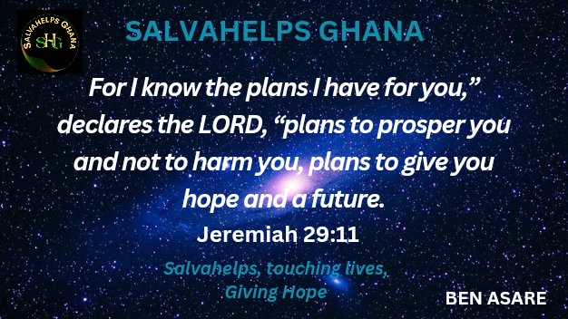 SalvaplusFoud's tweet photo. The only thing that matters in life is what God thinks of you. If He says yes, let all men (human) write you off and do all they can, His purpose and plans for you will surely prosper.

You are His Beloved, Fear not, Your owner is God! ❤️❤️❤️

JEREMIAH 29:11 https://t.co/JSmXUL2rz6