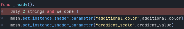 ThePandaModels's tweet photo. Good morning ! Do you want a joke ?
Here is a shader i made this night to make gradient glowing on objects. To make it unique i spend ~4,5H, but almost accidentally found solution in 10 min! 

#gamedev #3dart #madewithgodot #WIP #GodotEngine #Shaders https://t.co/LM4FyKwL7S