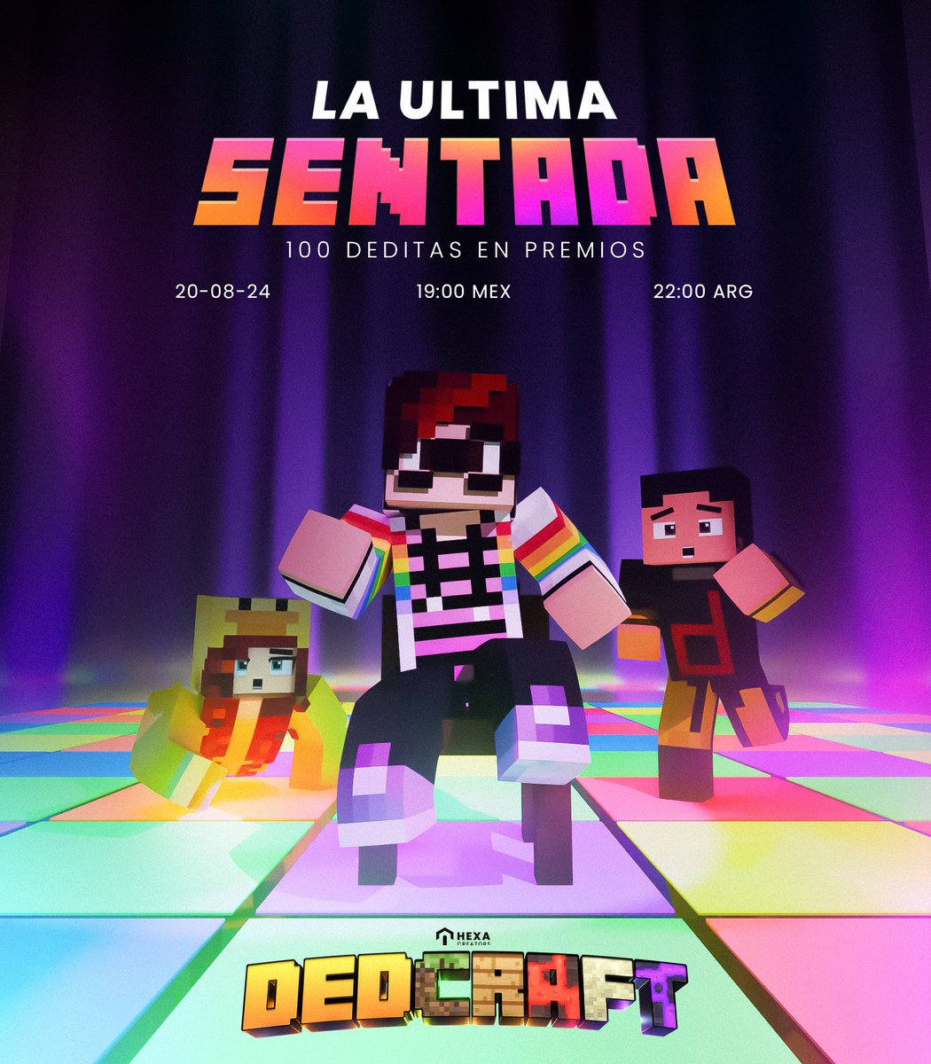 ¡Asegúrate de agarrar la silla correcta! 

Mañana en dedcraft 🪑