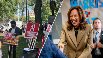 efstorage's tweet photo. Communist activist slams Dems for 'deceptive' messaging at DNC: 'They need votes'
Thousands of left-wing protesters descend on Chicago as DNC kicks off https://t.co/DLJtIHb9DK