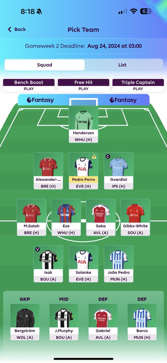 KodyCopacetic's tweet photo. Me after GW1 of FPL 😂 https://t.co/m95NGvJAoZ