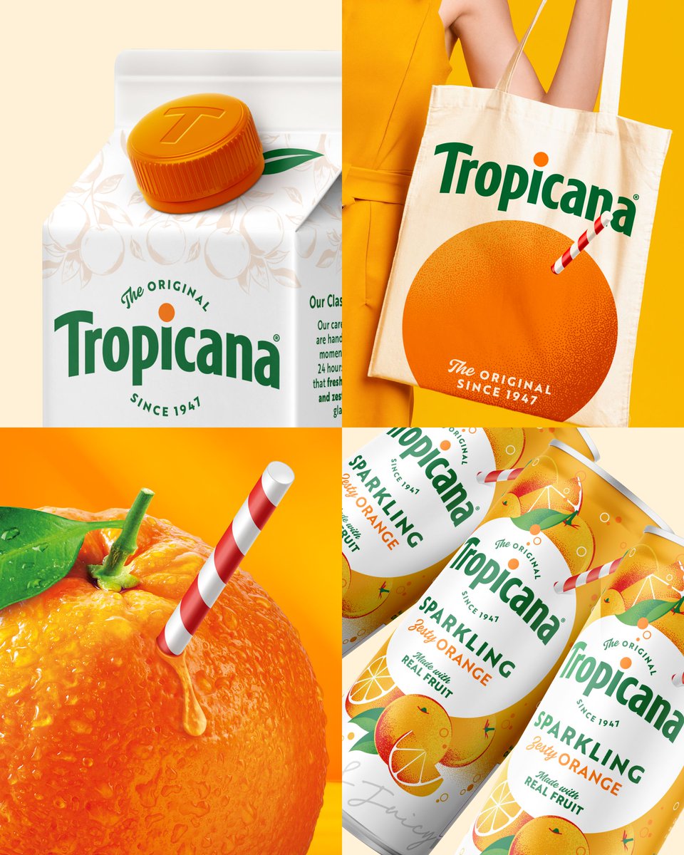 KGDAwards's tweet photo. #KGDAsharing
▼ Inspiration
#Tropicana Amplifies Its Orange with a New #Identity by #Sunhouse
-
▪️Source: @creativeboom  
💬Read More: https://t.co/i1a30S095Q
➡️Follow us: https://t.co/ISAoTck5ot
-
#KGDA #kgdawards #design #TheOriginal #BrandVisual #reposition #unique #uplifting https://t.co/Hx5X80u9VB