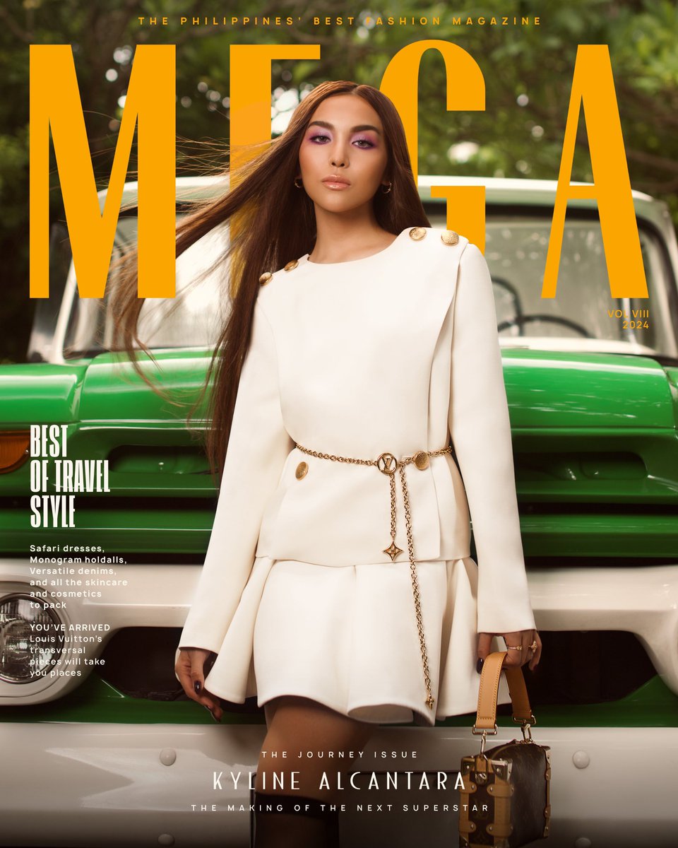 KapusoCrave's tweet photo. A RISING STYLE SETTER 💅

LOOK: #Sparkle star Kyline Alcantara graces MEGA Magazine August cover 🤎

Get to know her at this point of her journey as she dons Louis Vuitton classic pieces to tell her story her way.

Read: https://t.co/5t4HREJWBN

Grab your copies!

#MakeItMEGA 
#KylineAlcantara | @kyline_a3