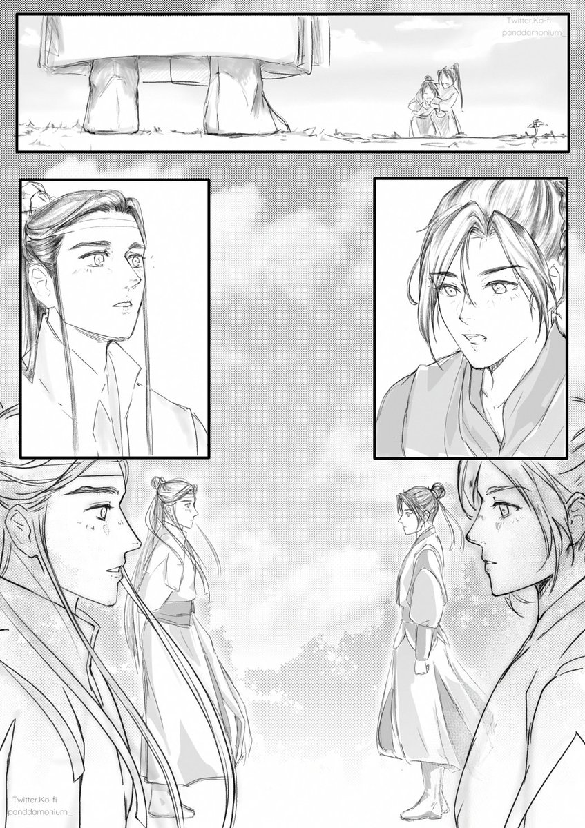 My artwork for the #XiChengWipBang2024 ☺️☺️I worked along with the wonderful @ makumetal_  ✨pls go check their story where this artwork is inspired by! 😍😍

#XiCheng #XiYin