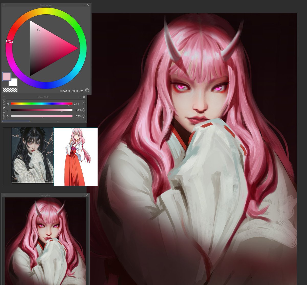 Miki_art_'s tweet photo. Eu tava com muita saudade de pintar Fanart!! 
 Fiz na stream de hoje, amanhã tem continuação https://t.co/Z4auTFFzrV
